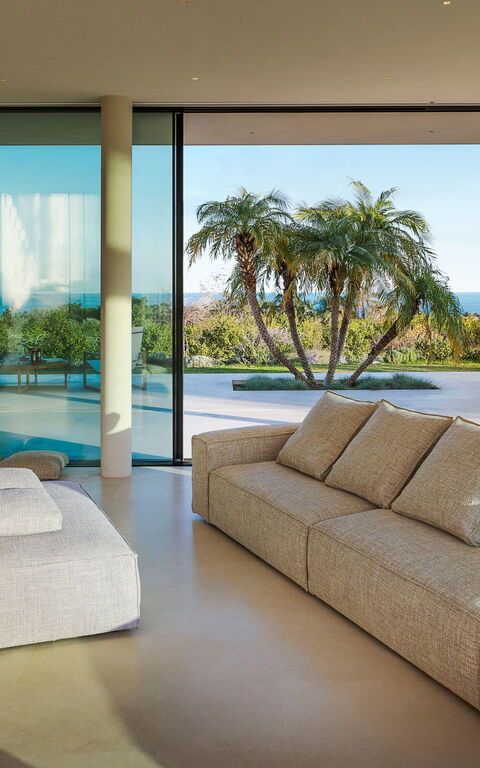 Villa Hermosa: Vardagsrum