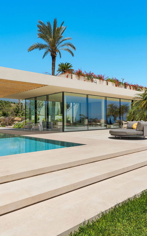 Villa Hermosa: Exteriör, slå samman, Trädgård, Utomhus