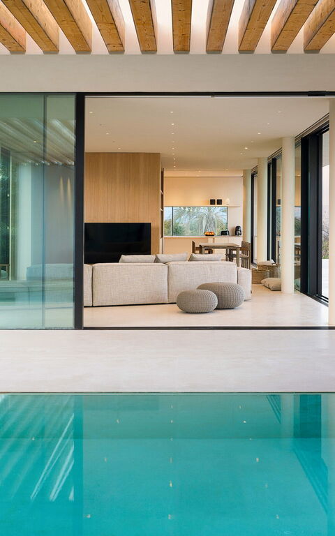 Villa Hermosa: Exteriör, slå samman, Utomhus