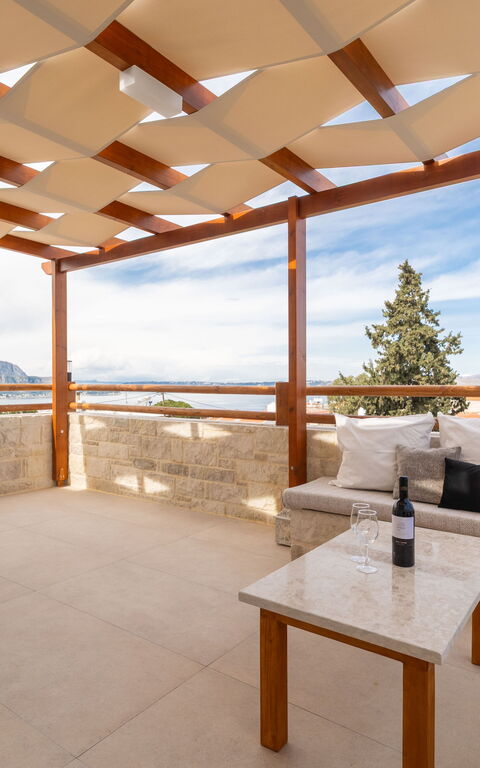 Villa Blini: Balkong / terrass / uteplats, Exteriör, Utomhus, Visningar