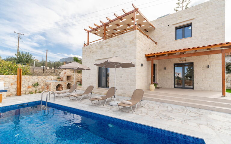 Villa Blini: Exteriör, slå samman, Utomhus