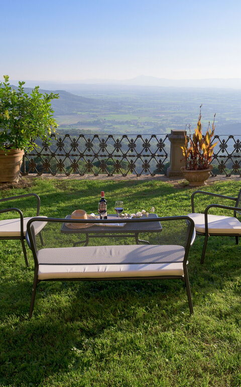 Villa Laparelli Pitti: Trädgård