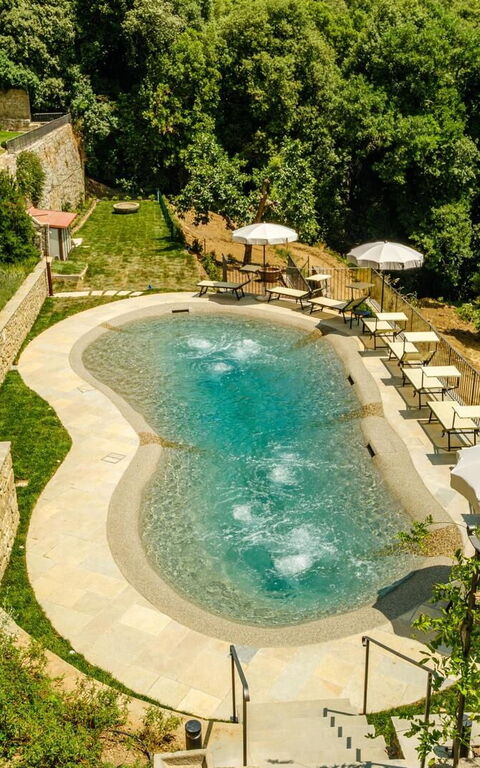 Villa Laparelli Pitti: Exteriör, slå samman, Utomhus