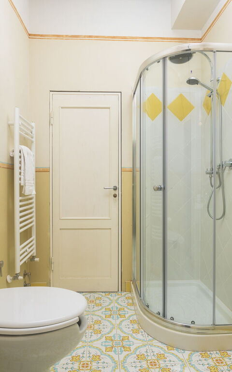 Villa Laparelli Pitti: Badrum