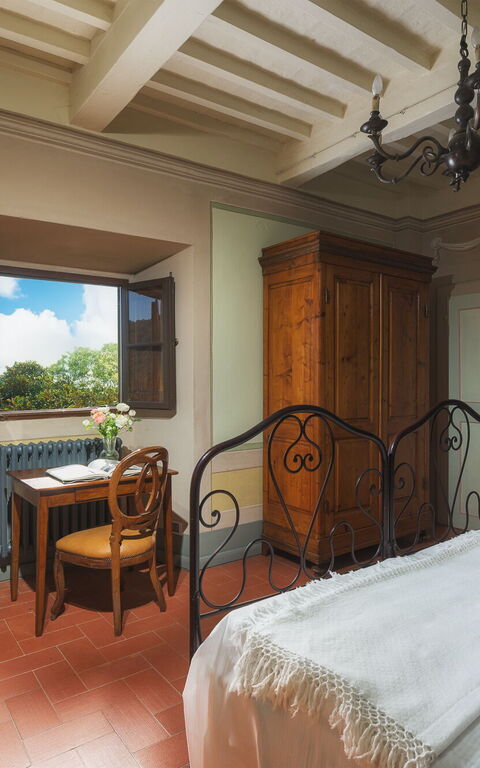 Villa Laparelli Pitti: sovrum