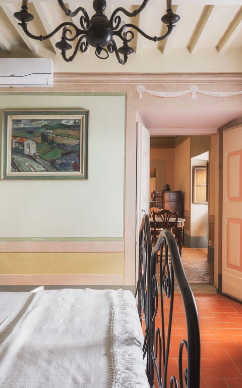 Villa Laparelli Pitti: sovrum