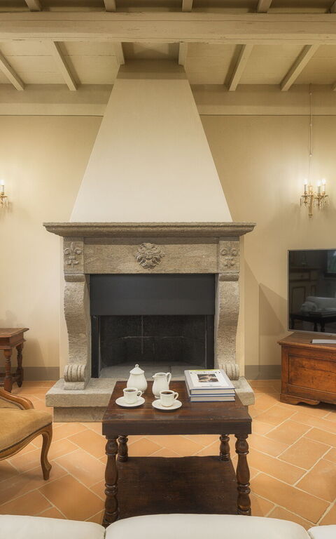 Villa la Contea: Vardagsrum