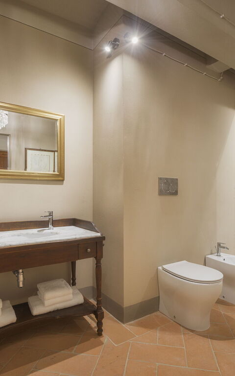 Villa la Contea: Badrum