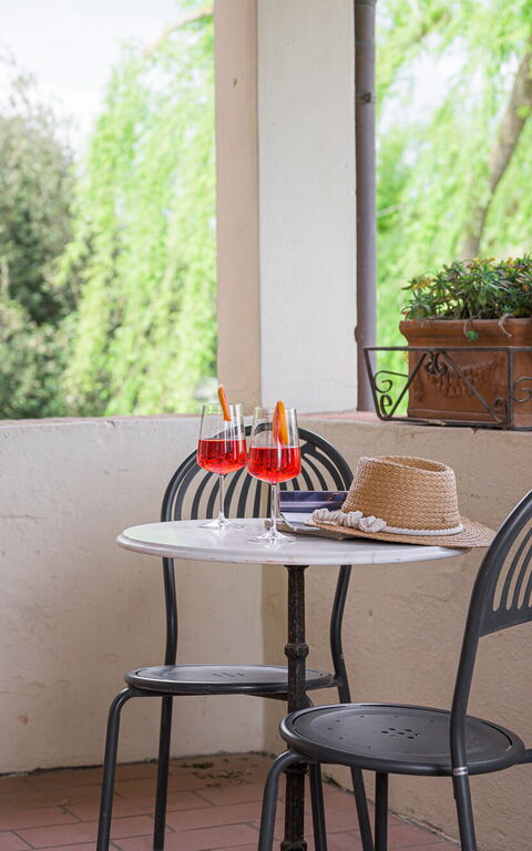 Villa la Contea: Balkong / terrass / uteplats