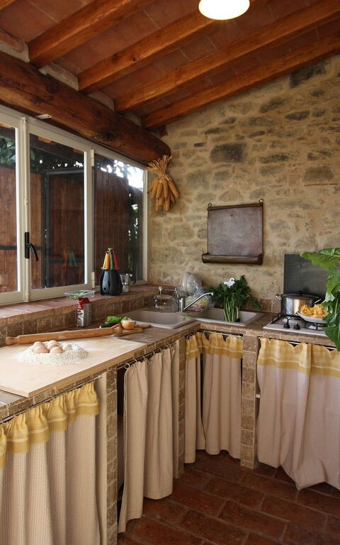 Villa Le Corchie: Andra rummet, Fellesrom