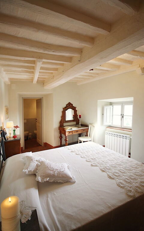 Villa Le Corchie: sovrum