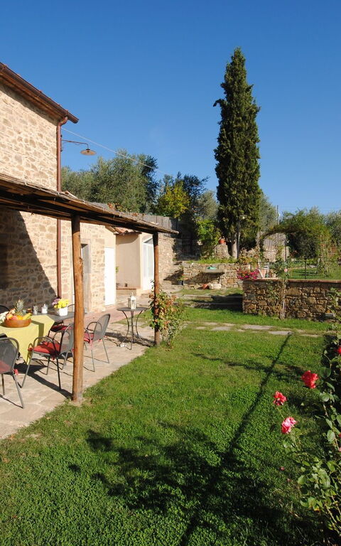 Villa Le Corchie: Exteriör, Trädgård, Utomhus