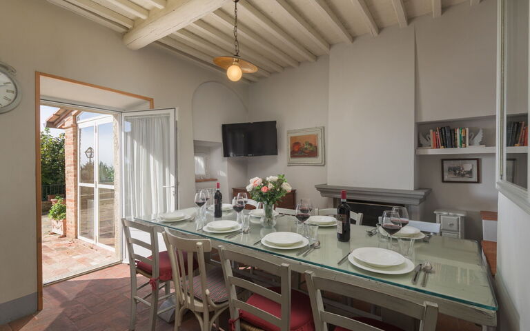 Villa Le Corchie: Lunchrum