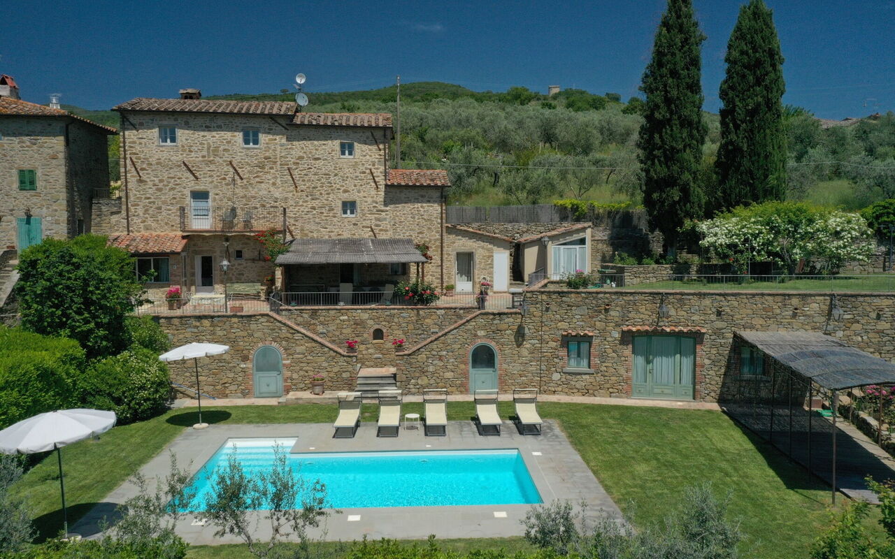 Villa Le Corchie: Exteriör, Utomhus