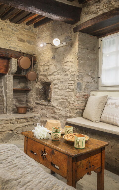 Casale Montanare: Vardagsrum