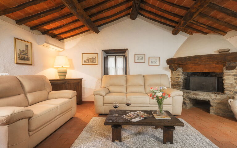 Casale Montanare: Vardagsrum