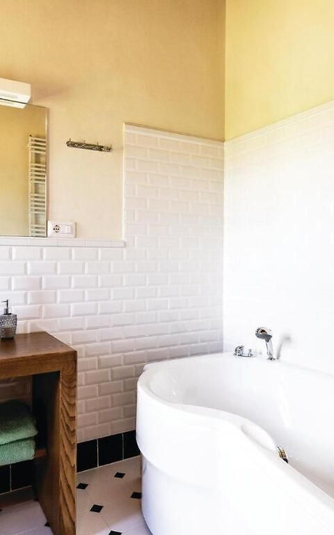 Villa Il Pozzo: Badrum