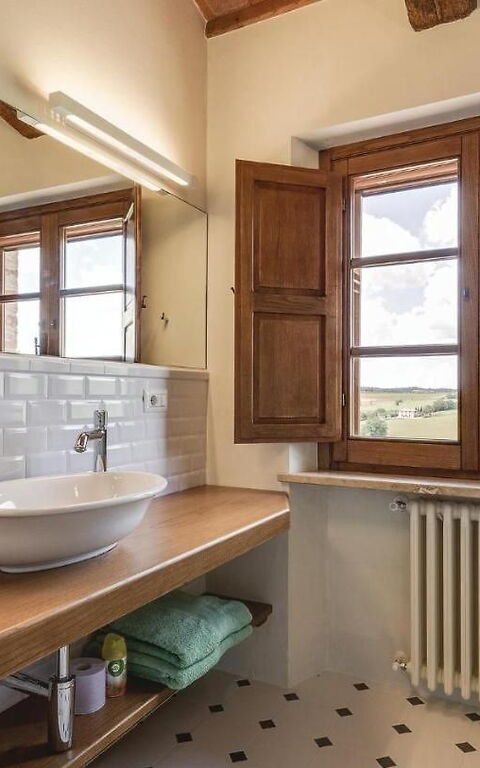 Villa Il Pozzo: Badrum