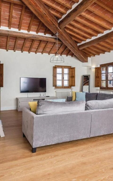 Villa Il Pozzo: Vardagsrum