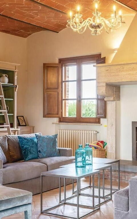 Villa Il Pozzo: Vardagsrum