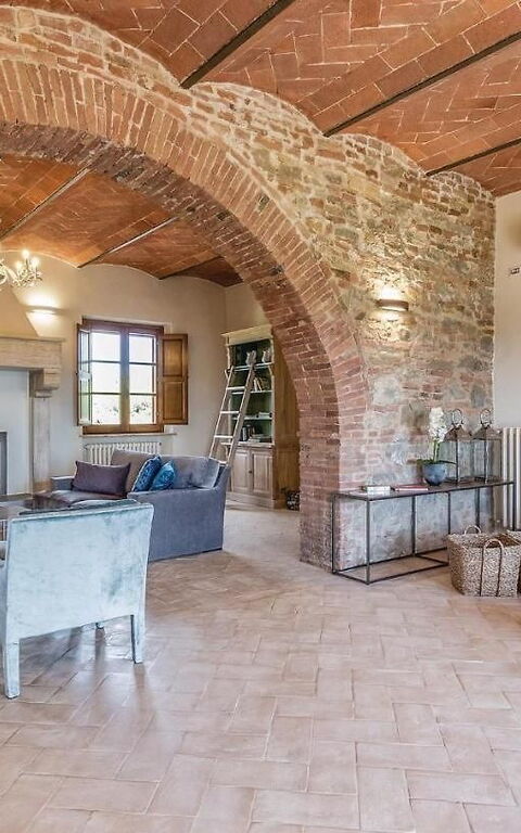 Villa Il Pozzo: Vardagsrum