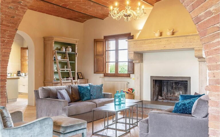 Villa Il Pozzo: Vardagsrum