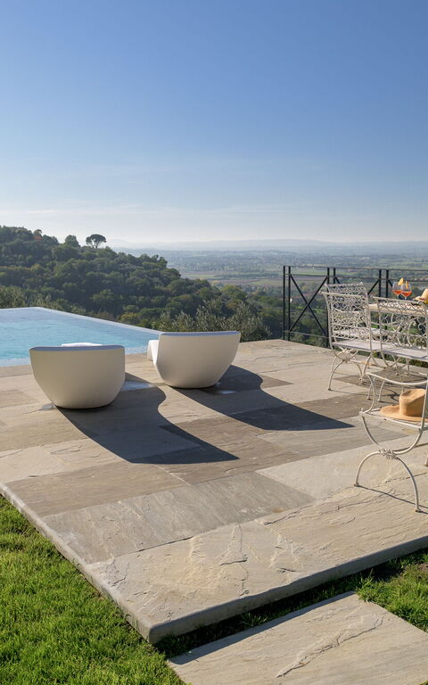 Villa Belvedere: Balkong / terrass / uteplats, Exteriör, slå samman, Trädgård, Utomhus, Visningar