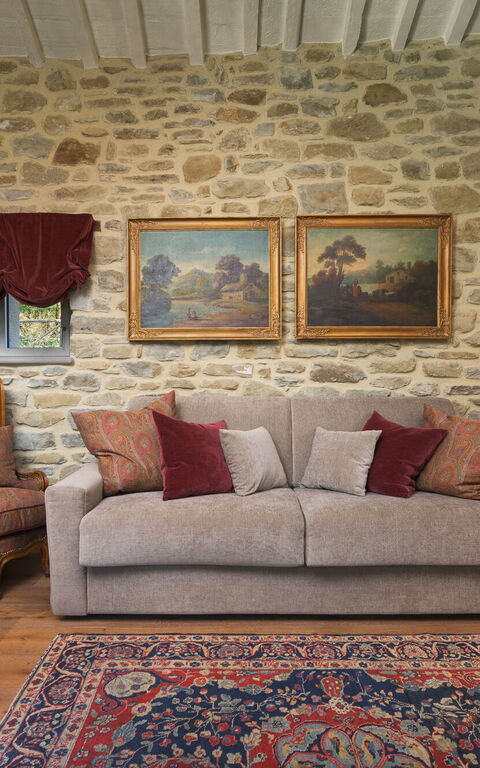 Villa Belvedere: Vardagsrum