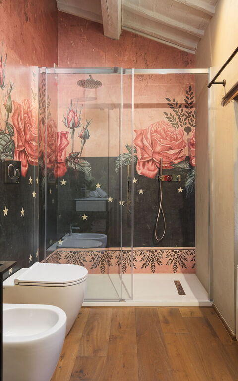 Villa Belvedere: Badrum