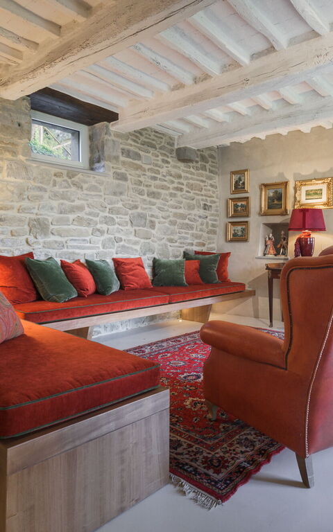 Villa Belvedere: Vardagsrum