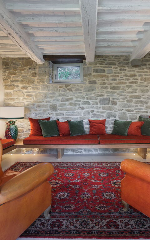 Villa Belvedere: Vardagsrum