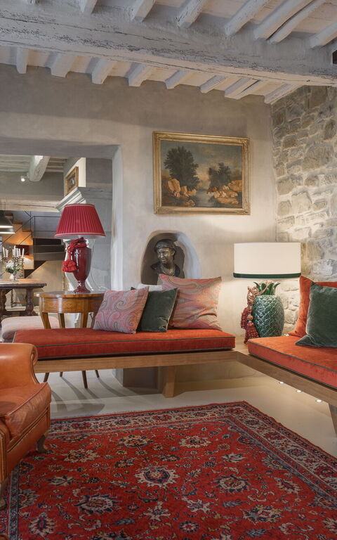 Villa Belvedere: Vardagsrum