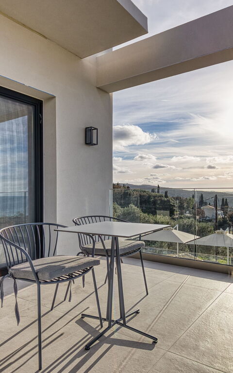 Villa Dominante: Balkong / terrass / uteplats, Exteriör, Utomhus