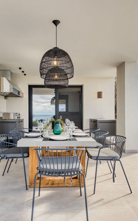 Villa Dominante: Balkong / terrass / uteplats, Exteriör, Utomhus