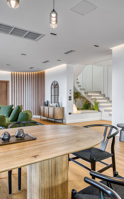 Villa Dominante: Lunchrum, Vardagsrum