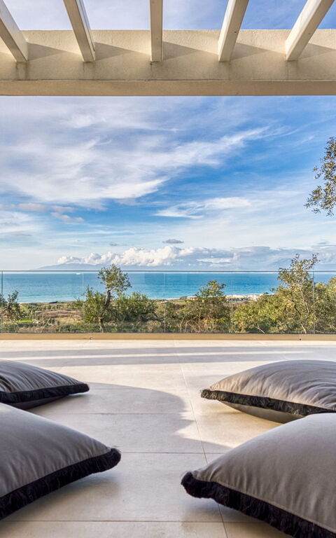 Villa Dominante: Balkong / terrass / uteplats, Exteriör, Utomhus, Visningar