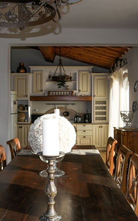 Villa Torresassa: Kök, Lunchrum, Vardagsrum