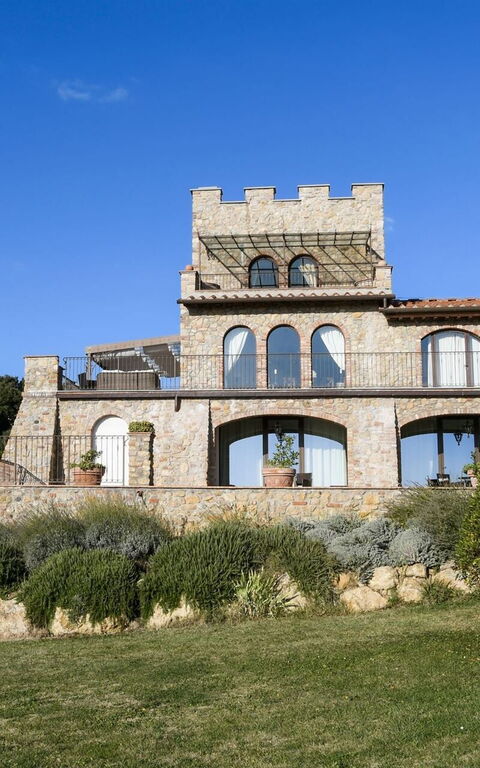 Villa Torresassa: Exteriör, Trädgård, Utomhus