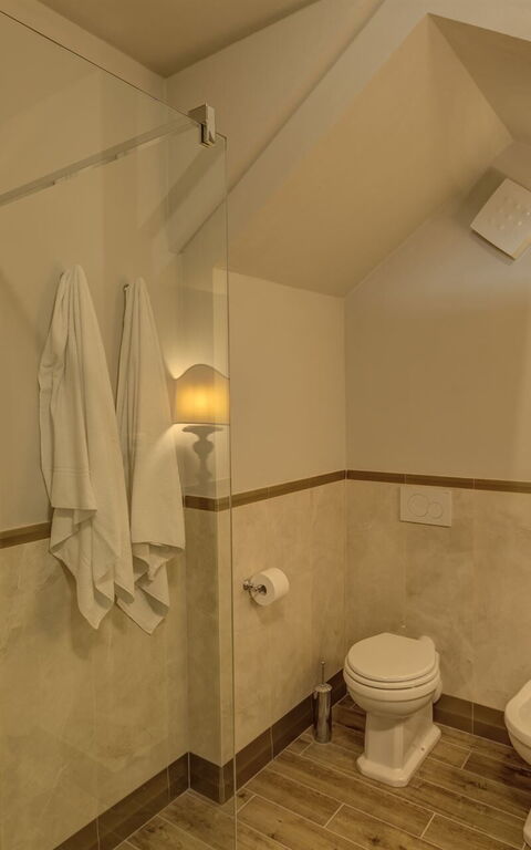 Villa Torresassa: Badrum