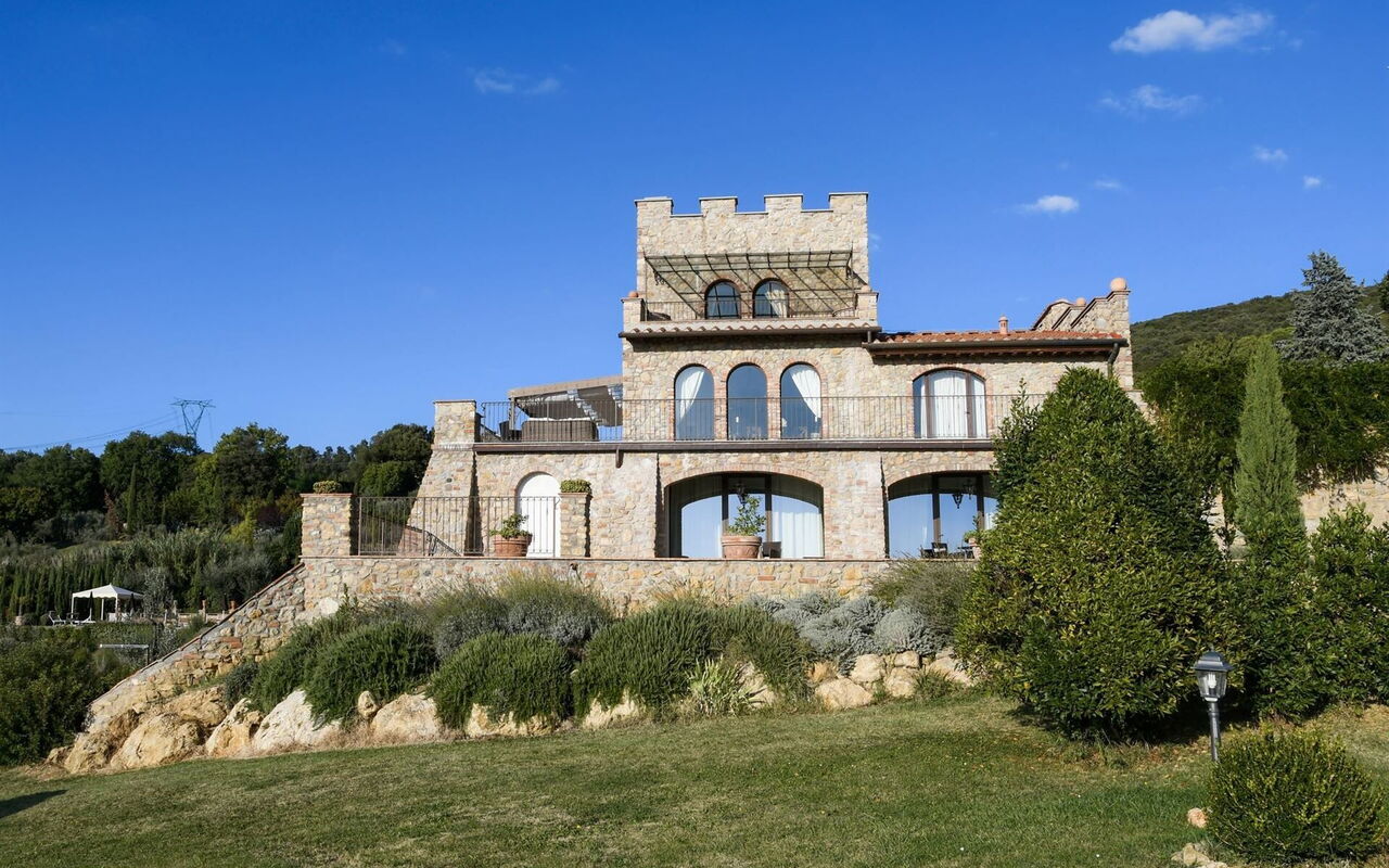 Villa Torresassa: Exteriör, Trädgård, Utomhus