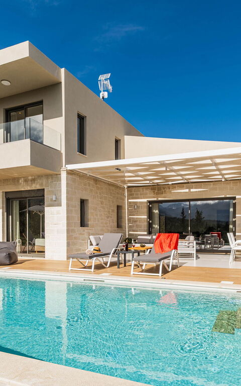 Villa Orientem Bis: Balkong / terrass / uteplats, Exteriör, slå samman, Sommar, Trädgård, Utomhus, Vår