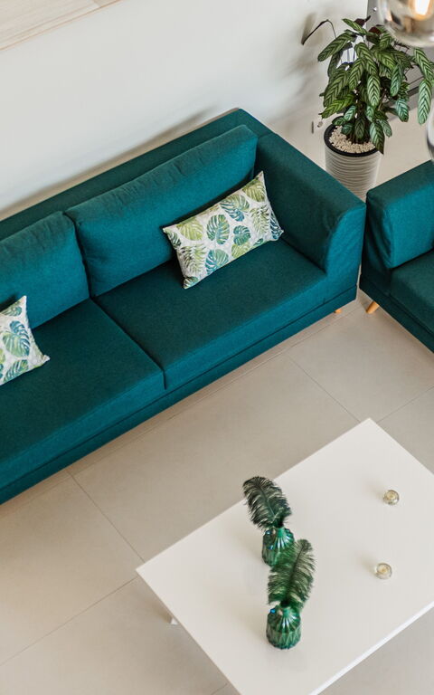 Villa Orientem Bis: Vardagsrum