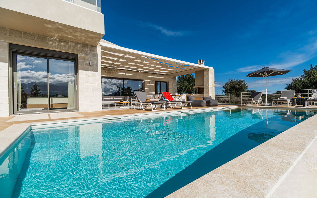 Villa Orientem Bis: Exteriör, slå samman, Sommar, Trädgård, Utomhus