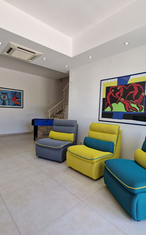 Villa Virginia: Andra rummet, Vardagsrum