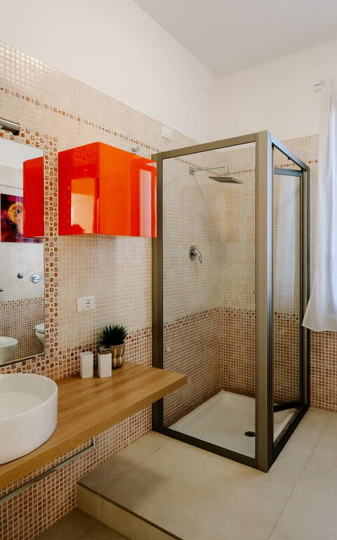 Villa Virginia: Badrum