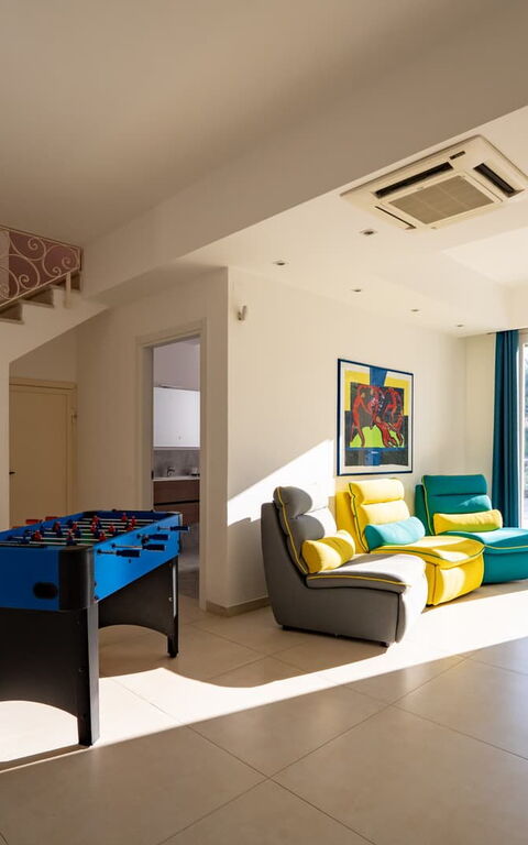 Villa Virginia: Andra rummet, Vardagsrum