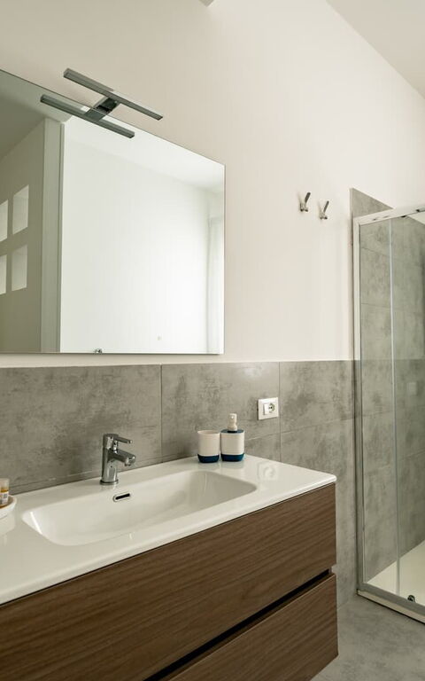 Villa Virginia: Badrum