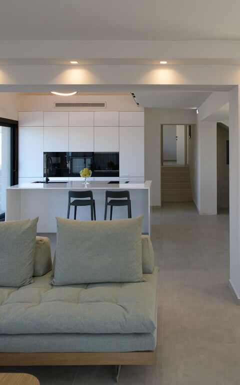 Villa Cocona: Kök, Vardagsrum