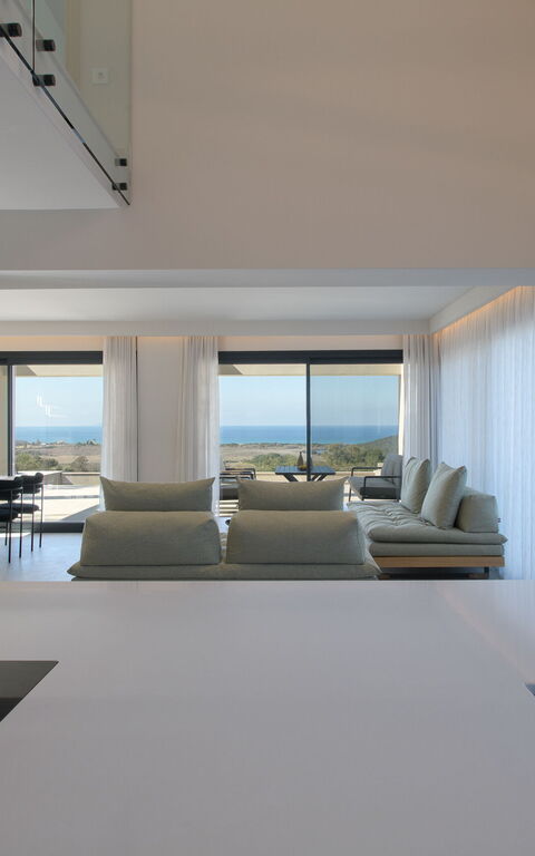 Villa Cocona: Kök, Vardagsrum