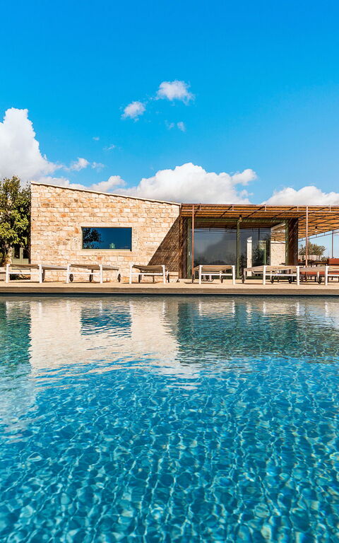 Villa Ninetta: Exteriör, slå samman, Utomhus